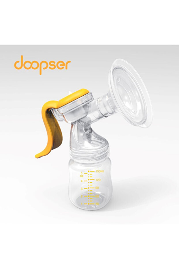 Manual Breast Pump, Lightweight, BPA-Free, Easy to Clean, 150ml