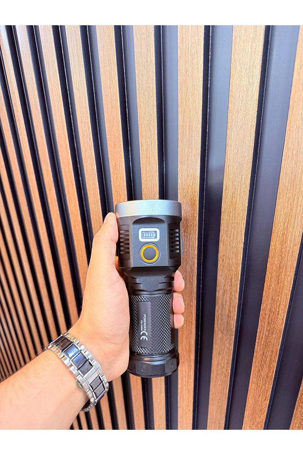 Pd-12000 Profesyonel Şarjlı Avcı El Feneri 40w 4000 Lümen - 2