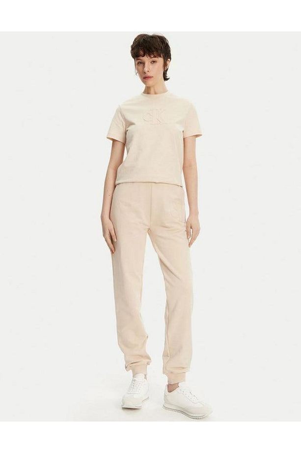 Kadın CK APPLIQUE JOG PANT Eşofman Altı - 6