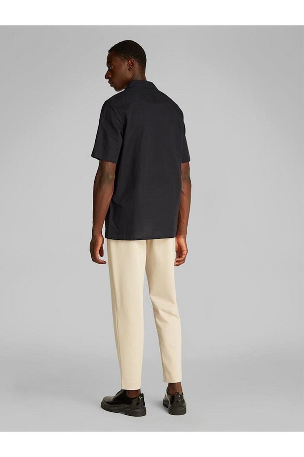 Erkek LINEN COTTON CUBAN S/S SHIRT Gömlek - 4