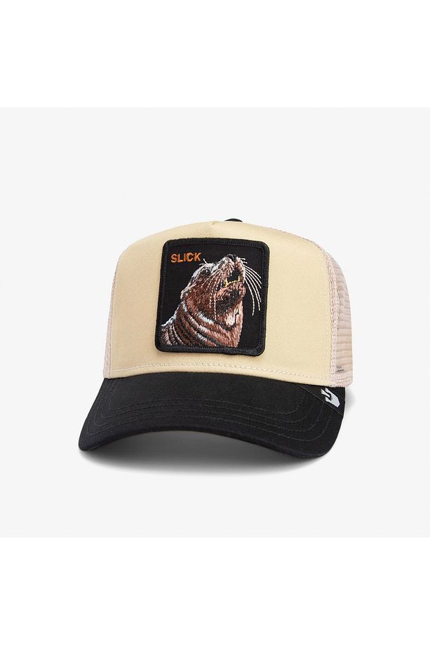 The Slick Seal Unisex Bej Şapka - 1