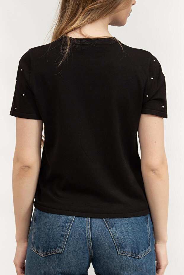 Kadın Bisiklet Yaka Sweatshirt - 3