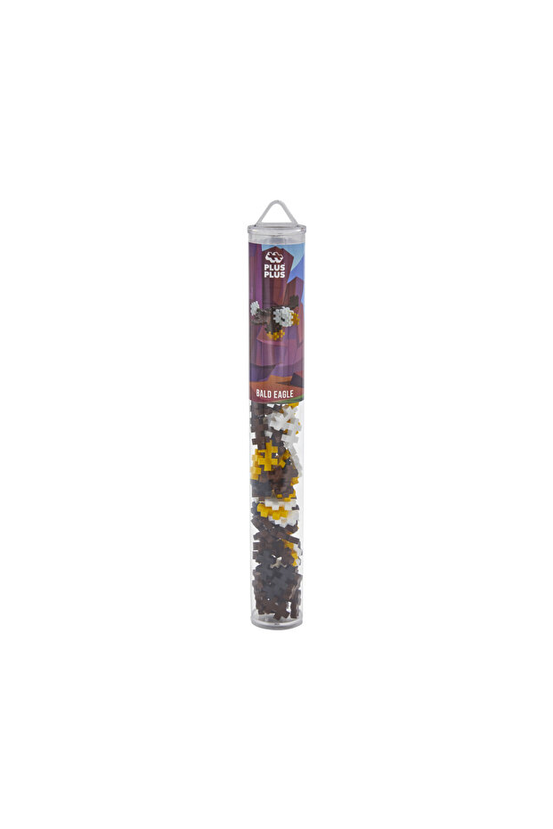 Set constructie Plus-Plus, tub 100 piese, Vultur - 1