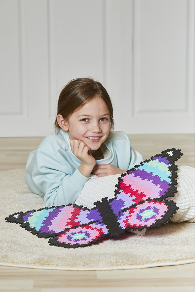 Puzzle pe numere Plus-Plus, 500 piese, Fluture - 3