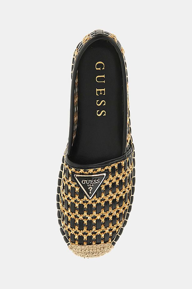 Kadın Jolandon Hasır Espadril - Siyah - 4