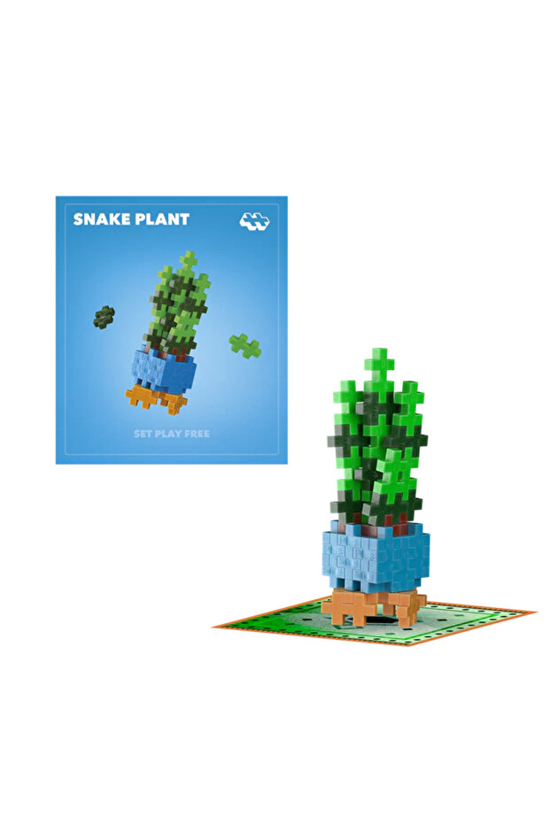 Set constructie Plus-Plus, PLANTE - Sansevieria - 6