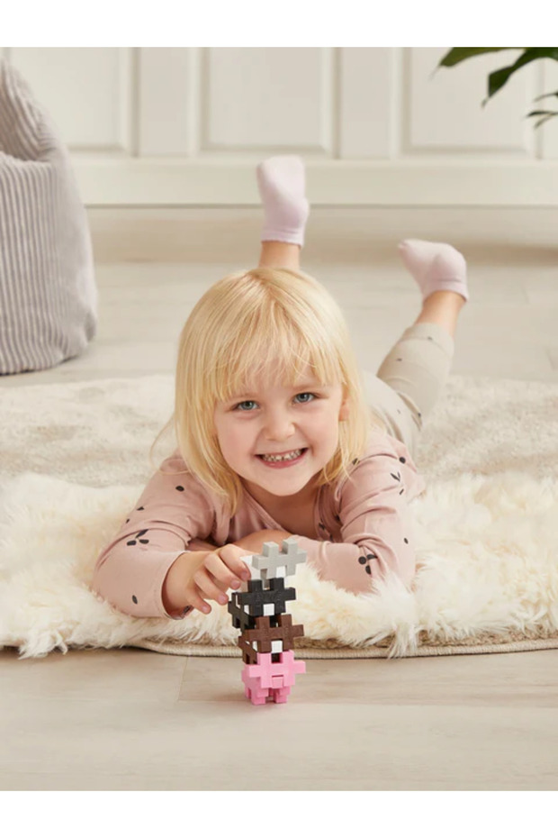 Set constructie Plus-Plus, 40 piese mari, Ferma - 2