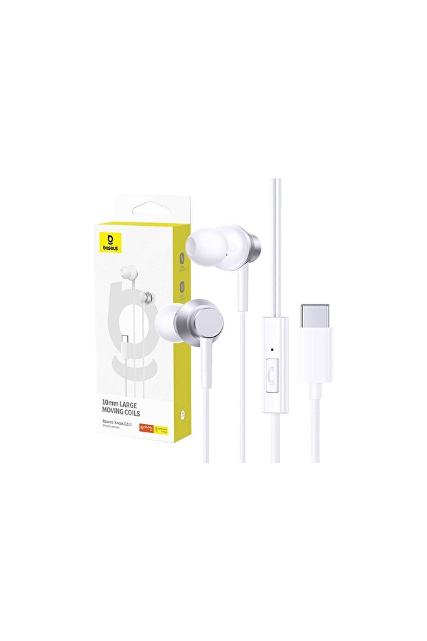 Encok CZ11 Type-C Mikrofonlu Kulaklık-Beyaz HBCV00005XR60T - 2