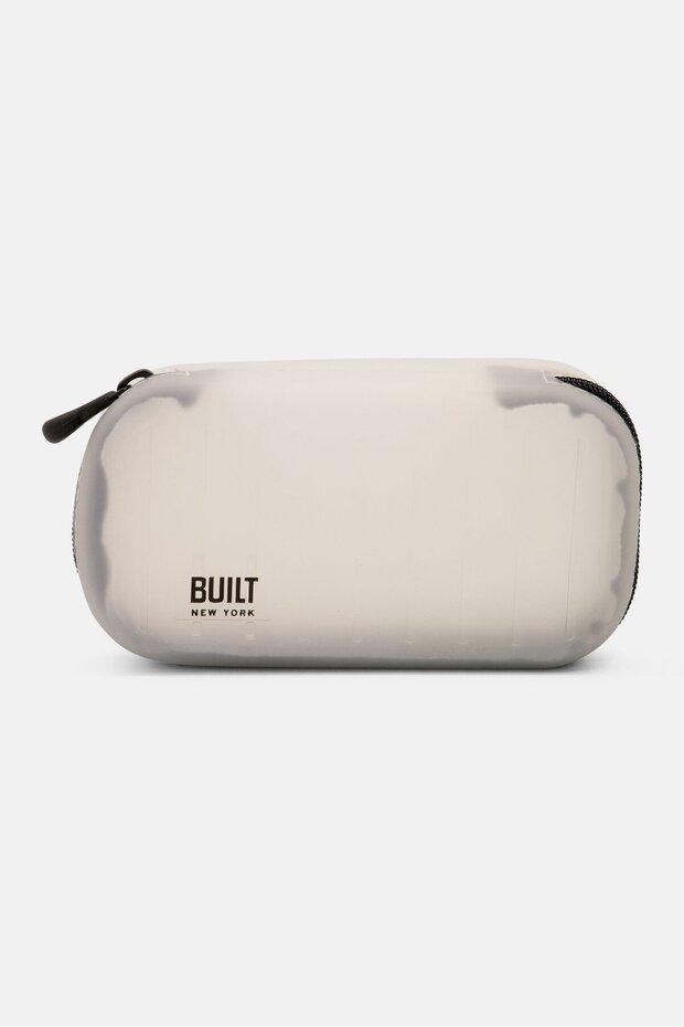 حافظة سيليكون بسحاب للوجبات الخفيفة، رمادي - 1