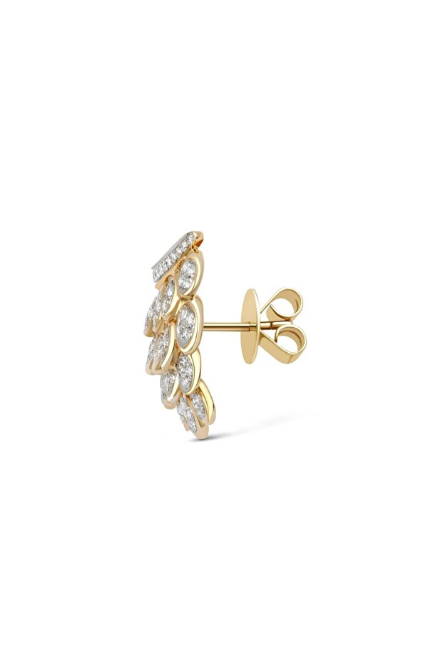 Çelik Rainbow Küpe - 2