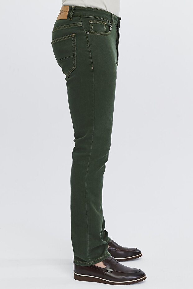Regular Fit Jean Martin Yüksek Bel Standart Kesim Esnek Kot Pantolon C336 - 5