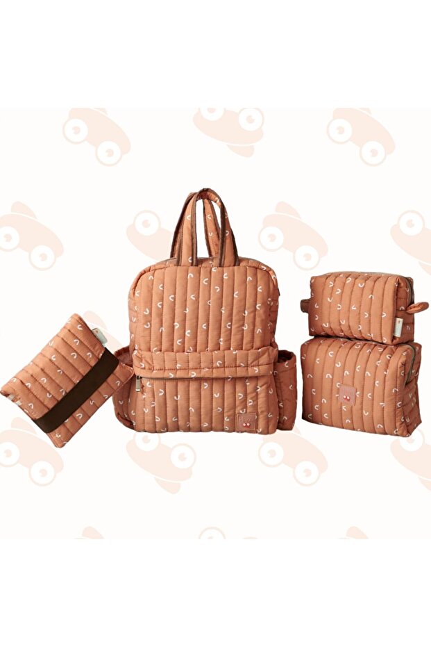 hayuu bags Salmon Cream Bliss Set (Büyük)