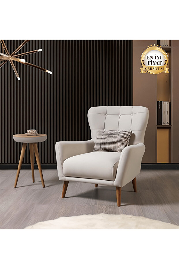 Moderno Berjer Krem - 1