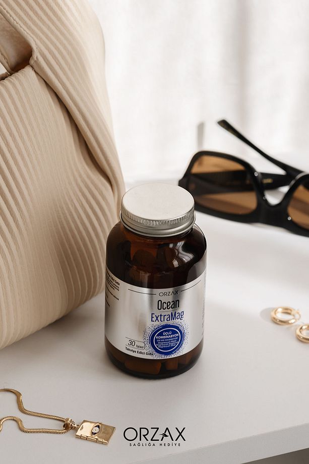 ExtraMag Üçlü Kombinasyon Magnezyum 200 mg Takviye Edici Gıda 30 Tablet - 5