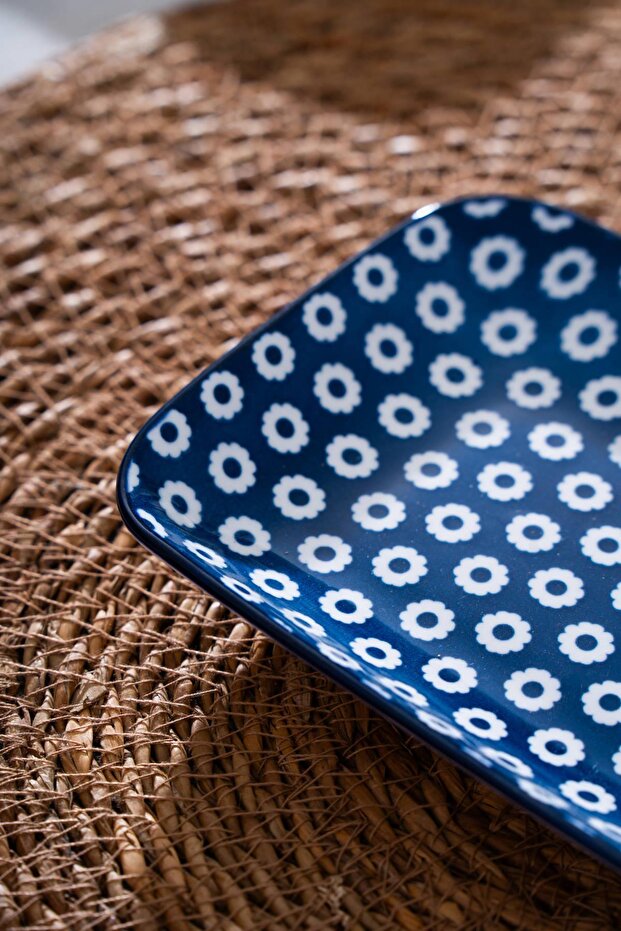 طبق تقديم مستطيل من إلسى - 17 سم - 3