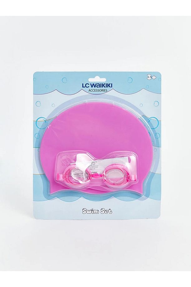 LCW ACCESSORIES Karişik Çocuk Deniz Gözlüğü ve Bone Set - 2