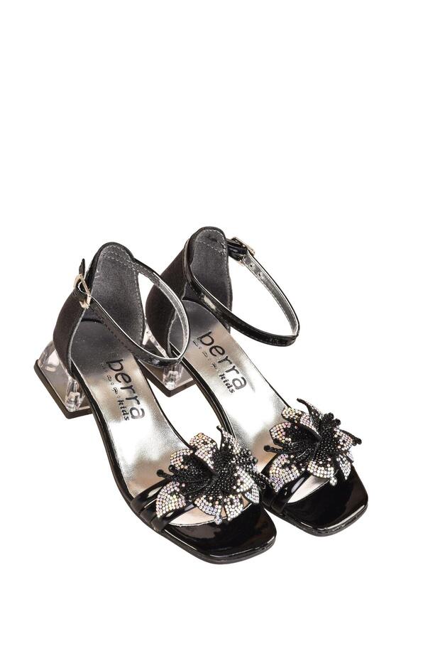 Evening Dress Single Strap Girl's Heeled Shoes