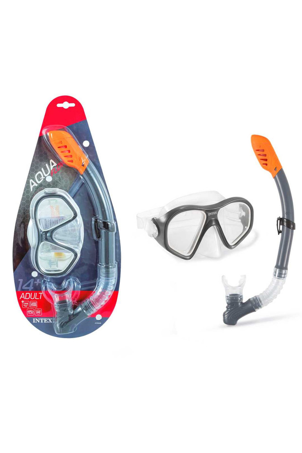AQUA FLOW MASKE VE ŞNORKEL SET 14+ - 1