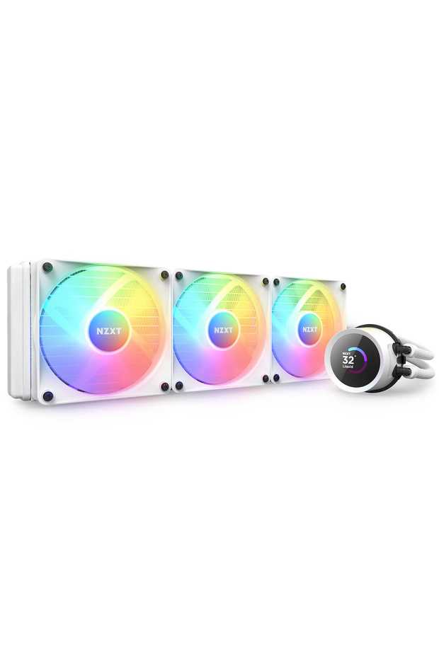 Kraken 360 Rgb Rl-kr360-w1 360mm Beyaz Işlemci Sıvı Soğutucu - 1