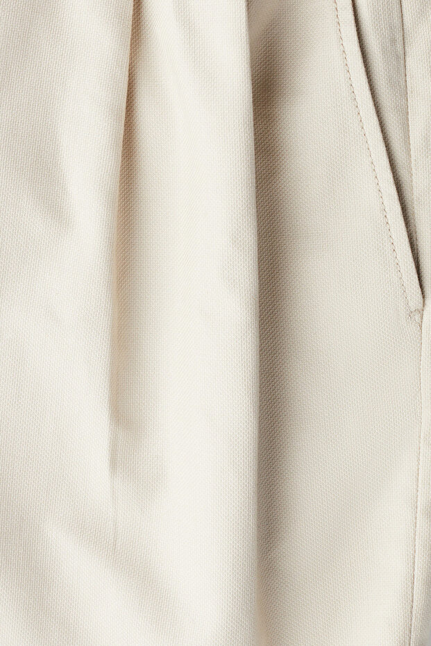 Keten Karışımlı Şort Relaxed Fit - 3