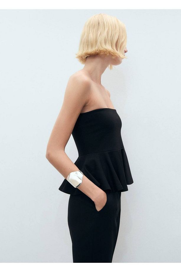 Peplum straplez top - 6