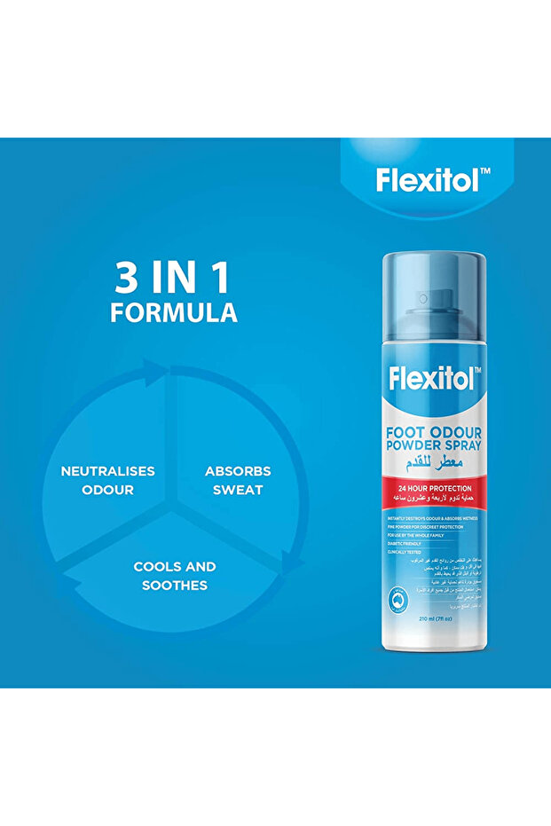 بخاخ للتحكم في رائحة القدمين - 210 مل - 2