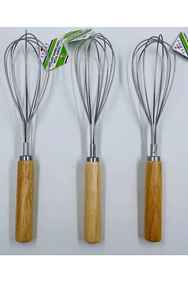 Bambu Saplı Profesyonel Çelik Çırpıcı - 1