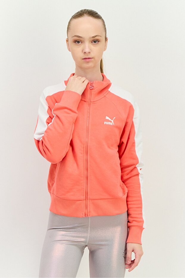 Women Relaxed Fit Long Sleeves Outdoor Sweatshirt, Pink