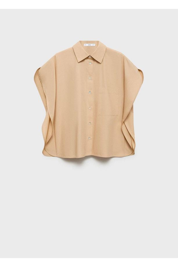 Kısa kollu oversize gömlek - 3