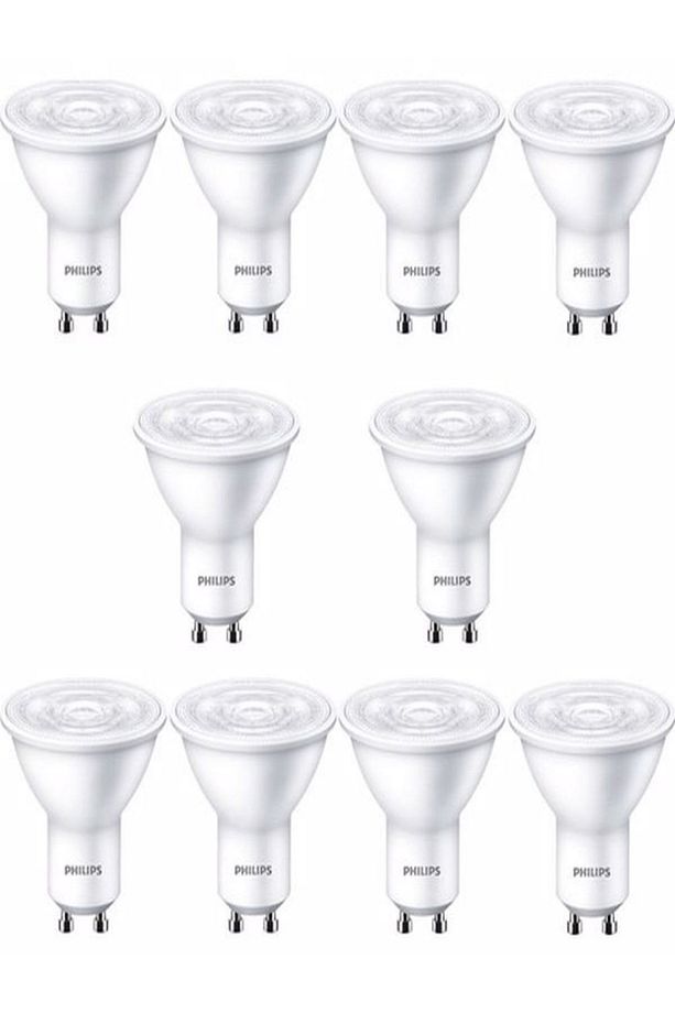 Essential Led Spot 4,7-50w Gu10 3000k Sarı Işık 10 Adet - 1