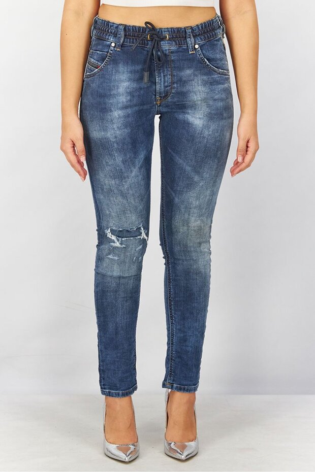 Women Regular Fit Washed Stretchable Jeans, Blue