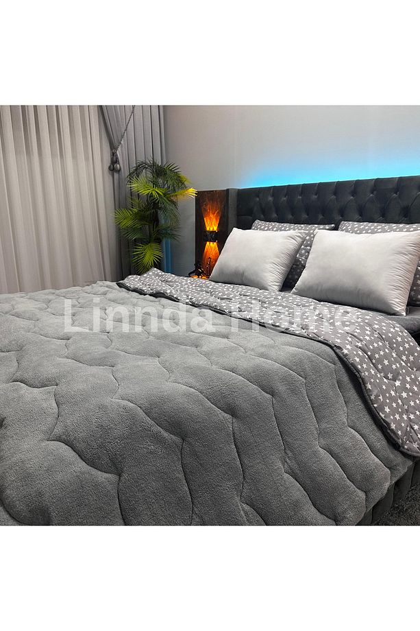 Lüx Tek Kişilik Çift Taraflı Ultra Wellsoft Yorgan - 2