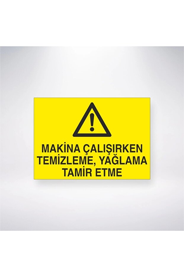 Machine Hot Cleaning, Lubrication Repair Sticker 20X28 cm
