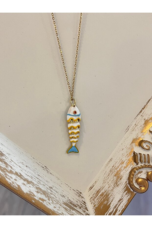 Hareketli balık kolye2 - 2