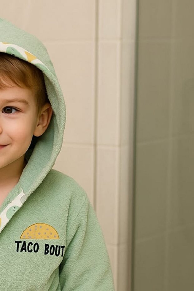 Erkek Çocuk Bornoz - 5