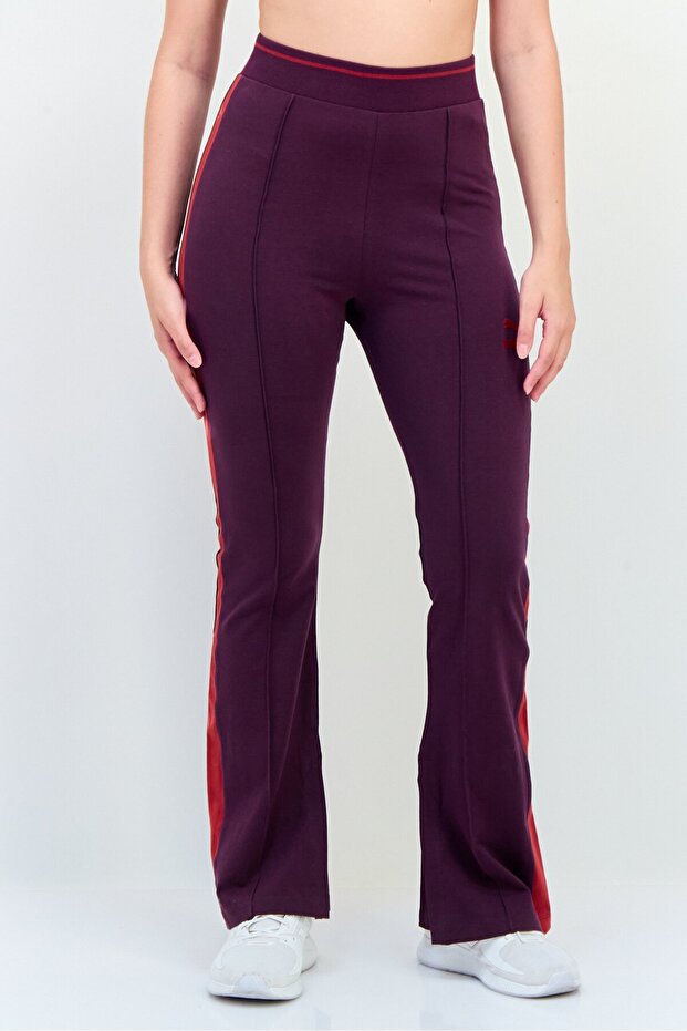 Women Sportswear Fit Training Flared Leggings, Purple