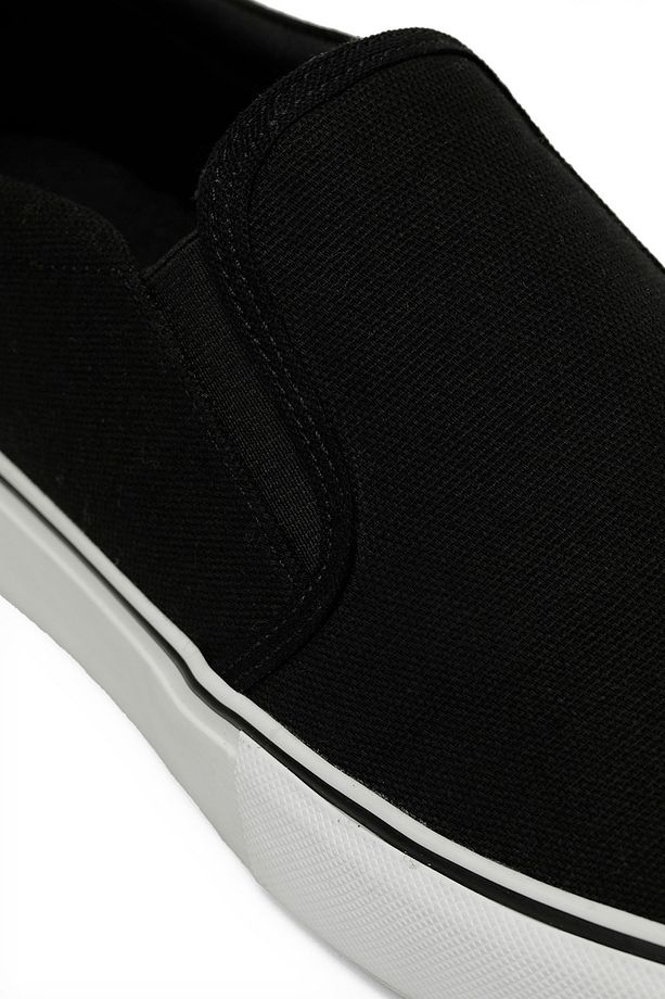 GLENN 5FX Siyah Erkek Slip On - 7