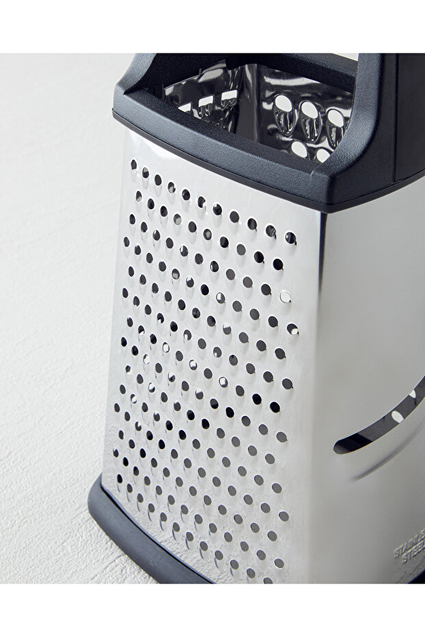 Paslanmaz Çelik Rende 24.5 cm Siyah - 5