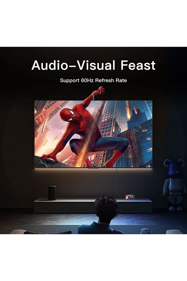 Type C To Displayport 1.4 Görüntü Aktarma Kablosu Thunderbolt Uyumlu 4K@60Hz 2 Metre - 6