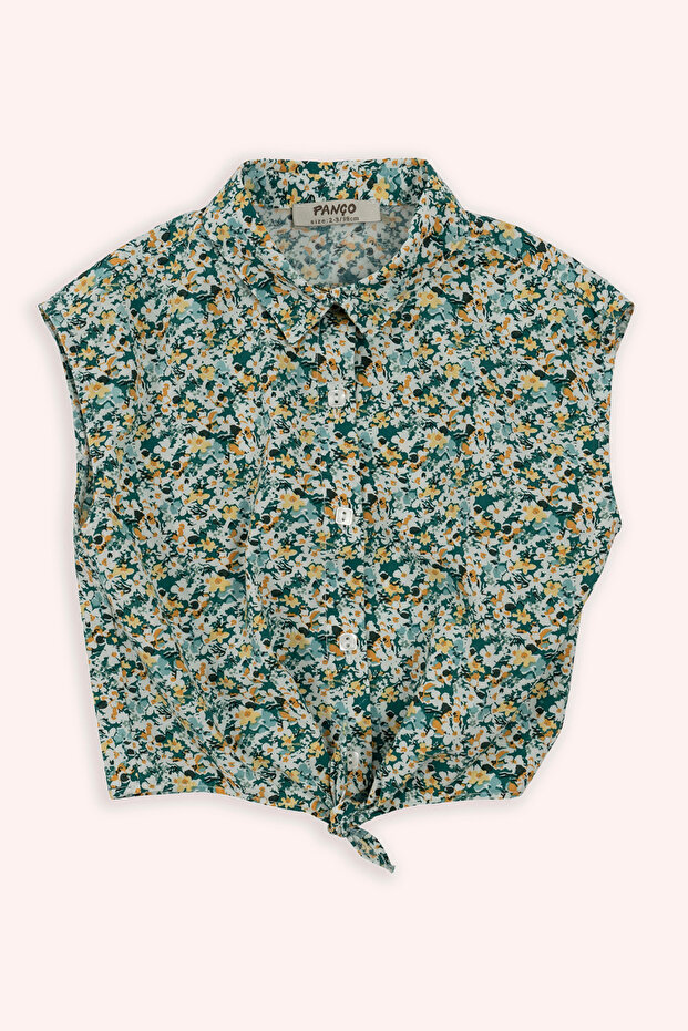 Baby Girl Patterned Shirt