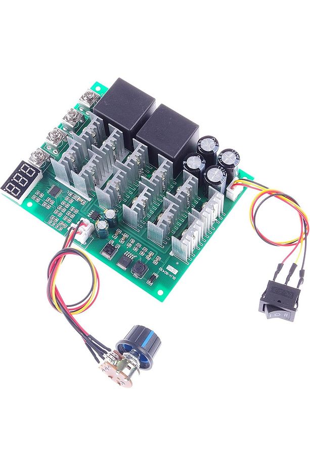 DC 10V-55V 60A 3000W Ekranlı PWM Motor Sürücü - 4