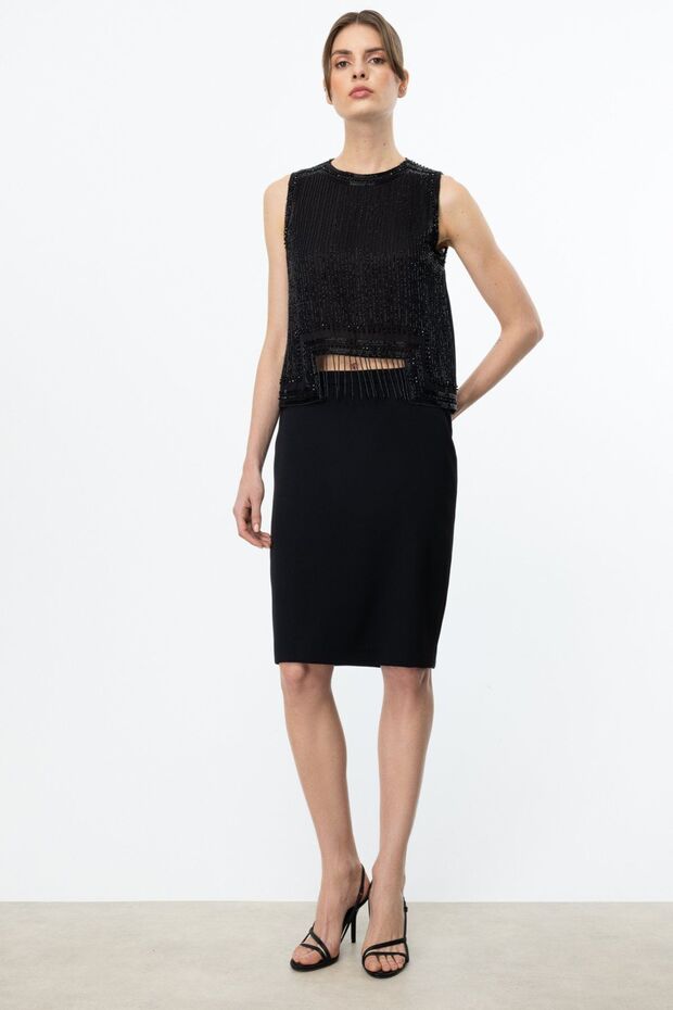 بلوزة مطرزة بالخرز - 3