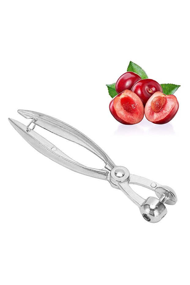 أداة فصل لب الزيتون والكرز- 19سم - 3