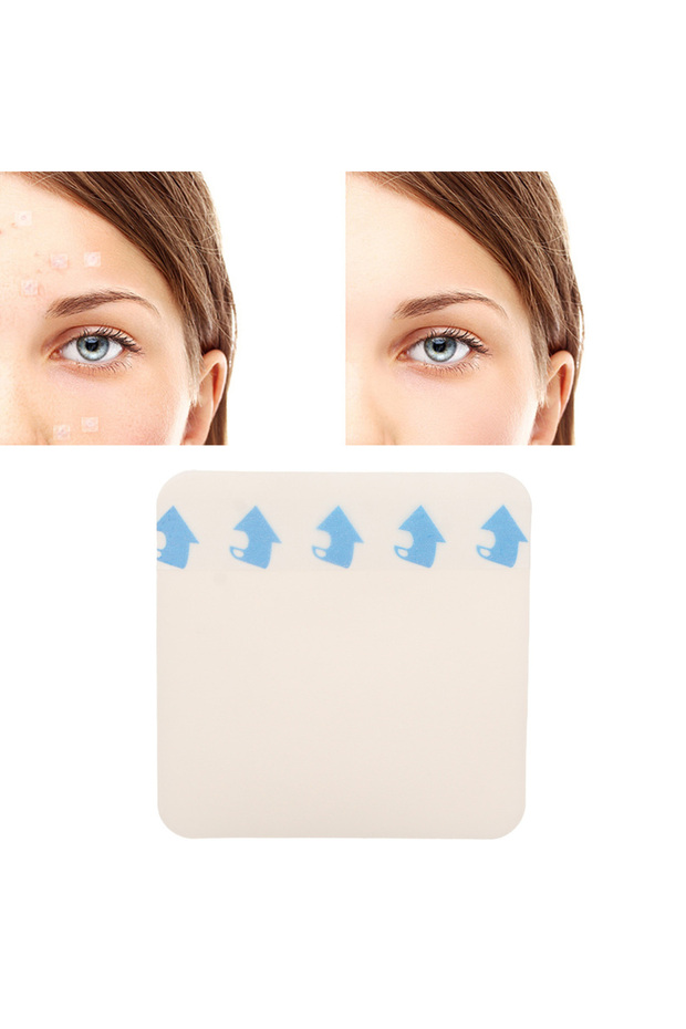 ضمادات لويد رقيقة للغاية، مقاومة للماء، ناعمة، للاستخدام مرة واحدة، ذات حواف، بلون البشرة، 5 قطع - 2