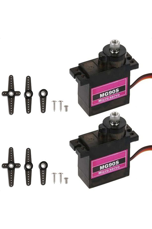 MG90S Mikro Servo Motor 2 ADET - 1