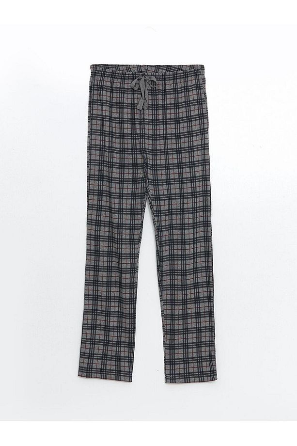 LCW Standart Kalıp Ekose Erkek Pijama Alt - 4