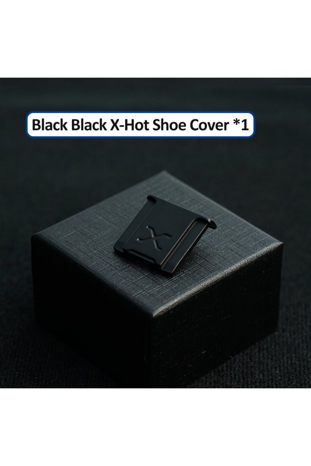 Only Hot Shoe Cover Black Black X Camera Hot Shoe Cover Hot shoe protector dustproof Metal for Fuji