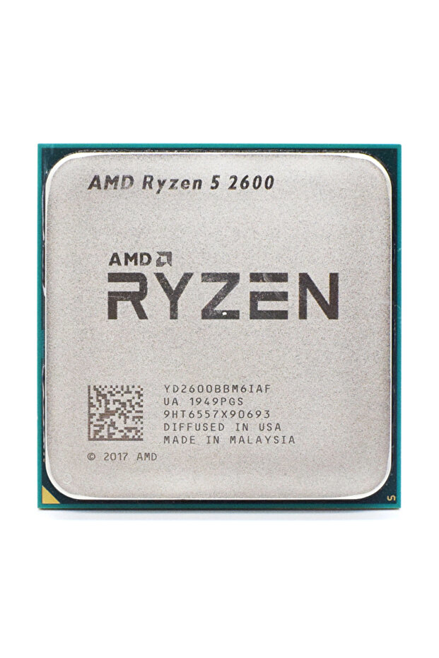AMD Ryzen 5 R5 2600 3.4GHz 6-Core 12-Core CPU Processor Socket AM4 - 2