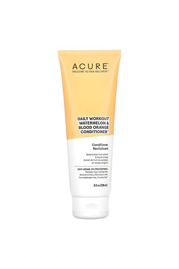 Acure Daily Workout Watermelon & Blood Orange Conditioner - 8 Fl Oz