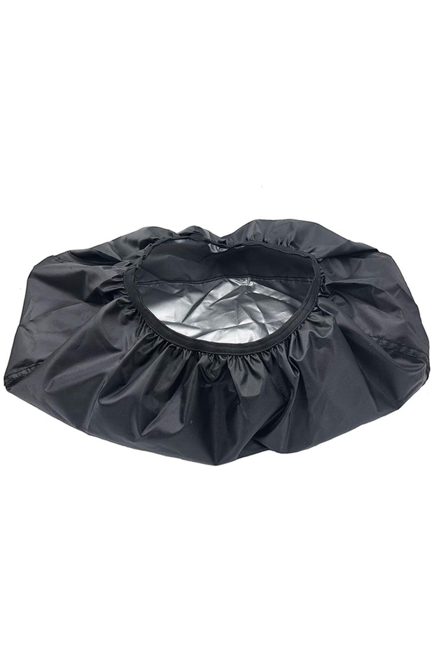 Black Waterproof Universal Winch Cover Oxford Fabric Dust Resistant UV Resistant Winch Protection Co